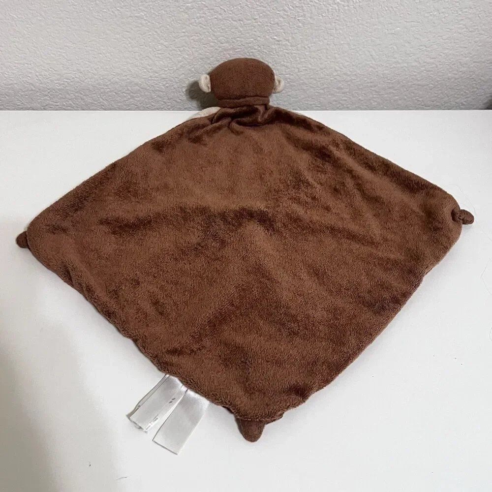 Angel Dear Brown Monkey Security Blanket Lovey Lovie Blankie Plush